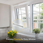 Brixwell Pivot Bar Window Replacement Part,Zinc Die Cast Construction, 3-3/16" Length, 9/32" Width, Crack Resistant, Dual End Compatibility for Tilt Window Repairs-Pack of 5