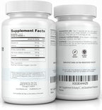 Vegan Liver Detox & Cleanse - NAC Supplement N-Acetyl Cysteine 600mg with Quercetin, Milk Thistle, Molybdenum & Selenium, N-Acetyl-Cysteine Capsules for Immune Support, Respiratory & Brain Health