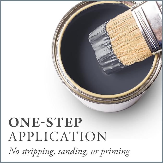 AMY HOWARD AT HOME Chalk-Based One Step Paint for Furniture, Cabinetry, Decor, Finish, and More | No Stripping, Sanding, or Priming | Dark Base | 16 Ounce | Good Man is Hard to Find