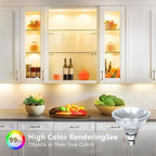 Halogen Flood Light 120V 90W, Dimmable PAR38 90W Light Bulbs for Indoor and Outdoor, E26 Medium Base, Warm White, High Output Reflector Flood Lights, 4Pack