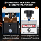 Electric Wire Stripper Machine, 0.06"-1" Automatic Wire Stripping Machine for Scrap Wire, 5 Channel Copper Wire Stripper Power Tool for Cable Recycling