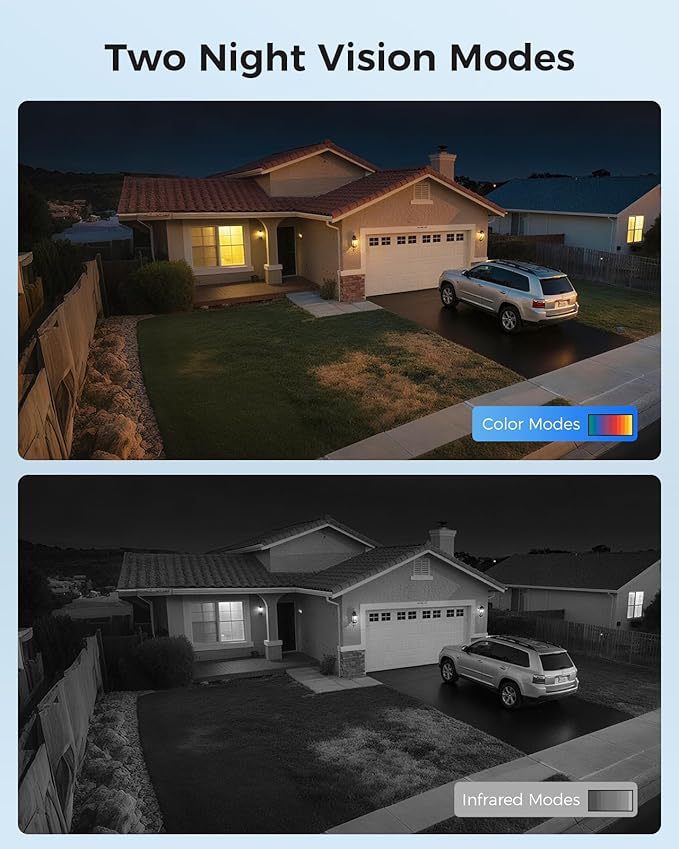 【4K HD+360°View】 Hiseeu 4K PoE Security Camera System, 6 Pcs 8MP PTZ Wired Security Camera Outdoor&Indoor, Auto Human Tracking, Free Remote Access, 2 Way Audio, Plug and Play, 2TB HDD for 7/24 Record