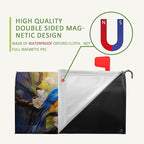 Summer Bird Floral Mailbox Covers Magnetic Spring Bluebirds Flower Mailbox Cover Standard Size 21x18 Inch Mailbox Wraps Outdoor Decoration Post Letter Box Cover for Garden Yard