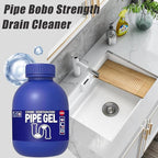 Pipe Bobo Drain Cleaner 10.6OZ, Professional-Grade Drain Clog Remover for Kitchen Sink, Powerful Unclogging, Unclog drains, clog remover, Shower, Tub, Compatible with All Pipe Materials