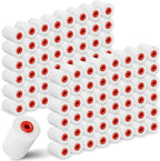 Nuogo 120 Pcs 2 Inch Foam Paint Roller High Density Foam Roller Mini Paint Roller Refills Paint Edger Tool for Walls Brings Smooth Finishes Flat Surfaces