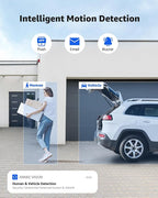 ANNKE 12MP Security Camera System, 16CH NVR Recorder with AI Motion Detection, 8pcs IP PoE Cams with Color Night Vision, Built-in Mic, Compatible with Alexa for Home Business Surveillance, 4TB HDD