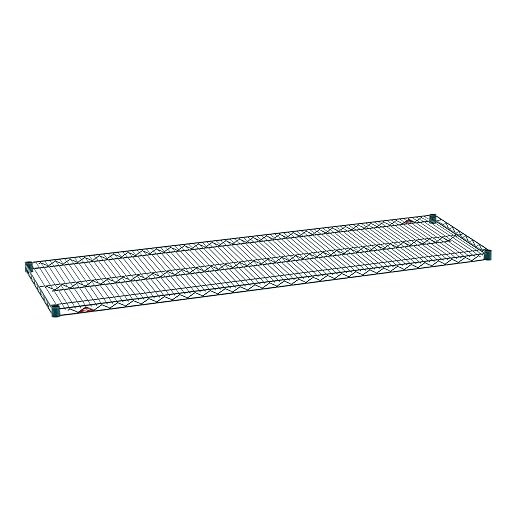 METRO Super Erecta 2172NK3 Industrial Wire Shelf, Metroseal Green Epoxy, 21" x 72"