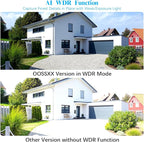 4K/8.0 Megapixel & 130° Ultra Wide-Angle 2-Way Audio PoE Outdoor Home Security Camera System Wired Outdoor Video Surveillance IP Cameras System