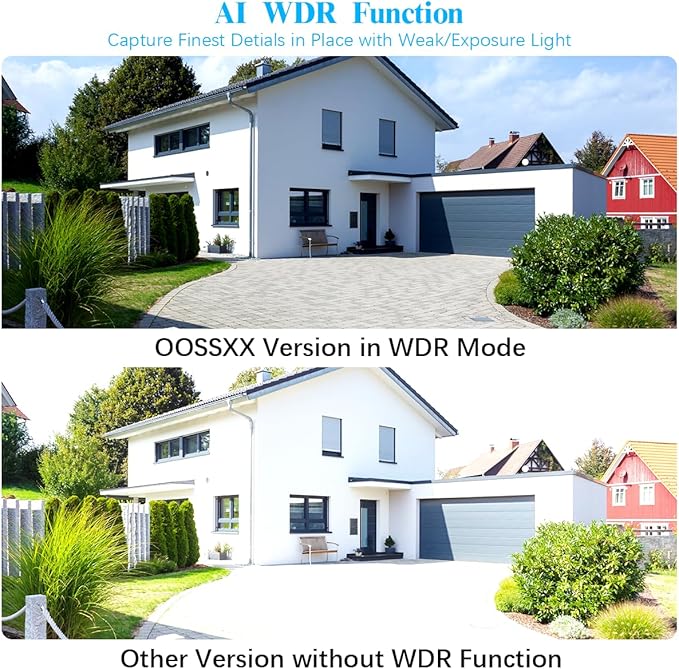 4K/8.0 Megapixel & 130° Ultra Wide-Angle 2-Way Audio PoE Outdoor Home Security Camera System Wired Outdoor Video Surveillance IP Cameras System