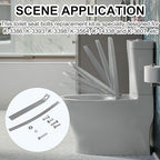 Toliet Seat Anchor Kit for Kohler 84999 Toilet Parts, for Kohler Toilet Seat Parts, Replace K-84999 K-3386 K-3393 K-3398 K-3564 K-14338 K-3607