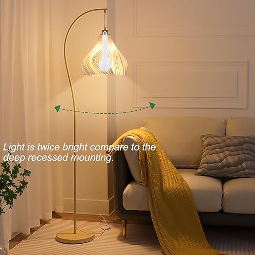 Light Socket Extender,E26 to E26 Medium Screw Light Bulb Socket Extensions,Light Bulb Camera Extensions,Recessed Socket 3-3/4" Extension Adapter