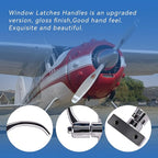 Right Hand Window Latch with Screw Compatible with 1954-1977 Cessna100,200,300 Series Aircraft