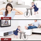 Yelanon Felt Furniture Pads for Hardwood Floors -216 Pcs Premium Felt Pads for Chair Legs, Floor Protectors for Furniture, Black