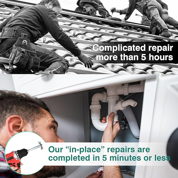 TVIOX PVC Fitting Saver, 5Pcs Pipe Reamer Tool for Removing SCH 40 from Hub, 1-1/2 In, 1/2 Inch, 1 Inch, 2 In, 3 In Head, Bit Socket Saver Set for PVC Plumbing, Fits 1/2" Variable Speed Power Drill