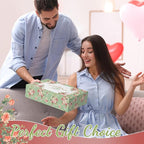 Gardening Tools, WisaKey 10 Piece Heavy Duty Garden Tools Set with Handle, Durable Fashion Garden Organizer Handbag, Ideal Gardening Gifts for Women