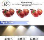 25pcs 4FT 24W T8 LED Tube Light White Daylight 6000k 4' LED Bulbs Garage Warehouse Shop Light Ballast Bypass G13 Base T10 T12 Fluorescent lamp Replacement AC100-277V Clear Cover