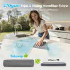 Microfiber Cloth Cleaning Towels (Grey)