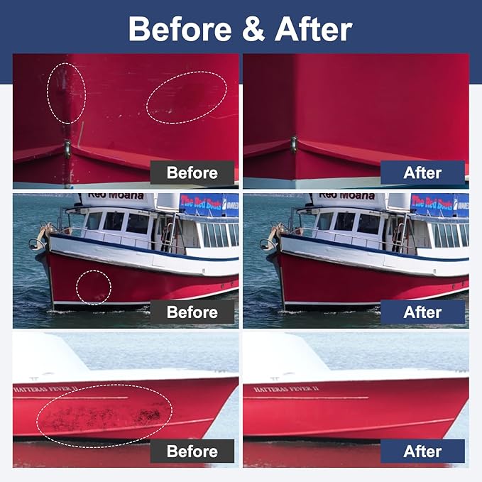 ShangTianFeng 207014 Marine Wood and Fiberglass Primer,32 Fl Oz Brilliant Bright Red+10 Fl Oz diluent, Suitable for use on fiberglass, wood or metal surfaces above the waterline 1 Quarts