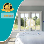 Metal Window Lock Replacement for Andersen Window Parts, Work with 200 Series Narroline Or 400 Series Tilt-Wash Double-Hung Window, White Sash Lock and Keeper