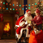 C9 Ceramic Christmas Replacment Bulbs, 25 Pack Multicolor Light Bulbs for E17 Candelabra Base Outdoor/Indoor String Lights, 7 Watt