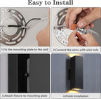 SHIMR Dusk to Dawn Outdoor Lighting 2 Pack, Modern Exterior Lighting Fixtures Wall Mount with E26 Base, Aluminum Anti-Rust Outdoor Sconce Lights Up and Down Outside Lights for House Porch Garage