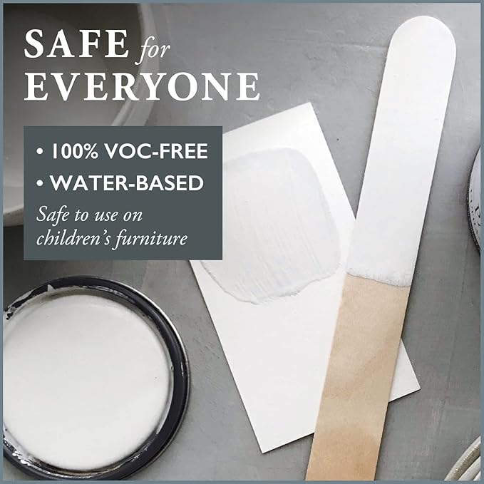 AMY HOWARD AT HOME Chalk-Based One Step Paint for Furniture, Cabinetry, Decor, Finish, and More | No Stripping, Sanding, or Priming | Ultra-Light Base | 16 Ounce | Stoneware