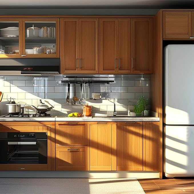 20 Pack 5 Inch(128mm) Hole Center Matte Black Modern Drawer Pulls Timeless Cabinet Pull Handle Vanity Pull Handle Classic Kitchen Cabinet Hardware, Screws Included, M-Black(5x20)