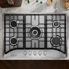 Empava 30" Built-in Gas Cooktop in Stainless Steel with 5 Burners 30XGC5B70C