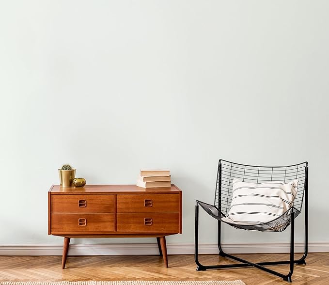 EVOLVE All Purpose Whites: Latex Flat Interior Paint for Walls & Ceilings, Shades of White, Quick Dry, Excellent Touch-Up & Coverage, Eco-Friendly (Cool White)