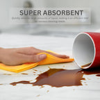 10 Pack Extra Large Original German Shammy Cloths Chamois Towels Super Absorbent for Pets, Parenting Tool Cleaning for Home and Commercial Use Wholesale Bulk (Assorted)