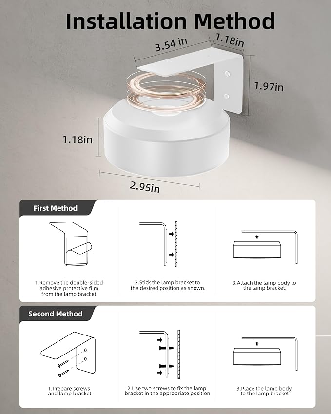 EZVALO Picture Lights for Wall, 2000mAh Rechargeable Battery Magnetic Poster Lights with 3 Color Temps & 12 RGB, Remote Dimmable Timer Painting Light, Wall Decor Light for Art Display, Frame (3 Pack)