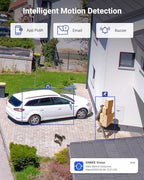 ANNKE 8CH 3K Security Camera System with Audio/Mic, 8 Channel Surveillance AI DVR and 8X 5MP 2960 * 1665 CCTV Cams with Dual Light, Human/Vehicle Detection, IP67, Color Night Vision, 2TB Hard Drive