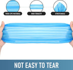 Shoe Covers Disposable Non Slip - Pack of 100 (50 Pairs), Premium Waterproof and Recyclable Shoe Booties Covers for Indoors, Fits Up To 11 US Men and 13 US Women Size