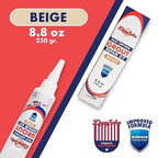 Tile Grout, Repair Kit, Restore & Renew Tile Joints Line, Fast Drying Tile Grout Paint Squeeze Tube for Bathroom Shower Kitchen Floor, Waterproof (8.8 oz, Beige)