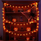 Flickering Flame Light Bulbs 1W, C7 E12 Incandescent (12 Pack), UL Listed 2200K Orange, Candelabra Bulbs for Window Candles, Chandeliers, Halloween Night Lights, C7 String Light Replacement