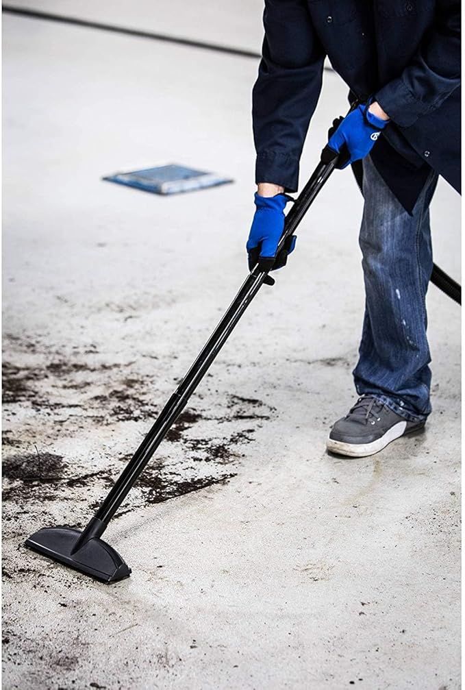 STANLEY 4 Gallon Wet Dry Vacuum, 4 Peak HP Stainless Steel 3 in 1 Shop Vacuum Blower with Powerful Suction, Vacuum for Job Site, Garage, Basement, Workshop, Top Handle, Portable Wet Dry Vac SL18301-4B