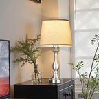 Bedside Table Lamp Touch Control Bedroom Lamps with USB-C USB-A Charging Port 3 Way Dimmable Touch Lamps for Nightstand Living Room Bedroom Dorm Home Office Reading, Set of 2