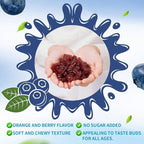 Calcium Magnesium Zinc Gummies with Vitamin D3 & K2 - High Potency Enhanced Absorption -60 Blueberry Gummies Flavored