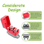 40A 12V-24V Automatic Reset Circuit Breaker with Cover Stud Bolt for Battery Chargers Trucks Car Engines and More(2pcs)