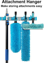 25 Foot High Reach High Ceiling Fan Cleaner Duster with 7-to-18 Foot Sturdy Light Weight Telescopic Extension Pole