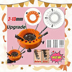 Drill Bit Sharpener for Grinder, Precision Sharpening Tool 2-13mm, Portable Grinder Attachment with Angle Guide, Compatible with 115-125mm Grinders（1PC）