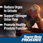 Support Supplement for Men's Health - Reduce Bathroom Trips, Promote Sleep, Better Bladder Emptying & Healthy Prostate, Beta Sitosterol (60ct, 1 Bottle)