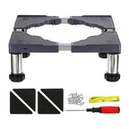 PATIKIL Mini Fridge Stand, 4 Strong Feet Laundry Stand Base Multi-Functional Adjustable Base Tray Anti-Vibration for Refrigerator Washing Machine Dryer Dishwasher AC, 5.5"-6.7" Height