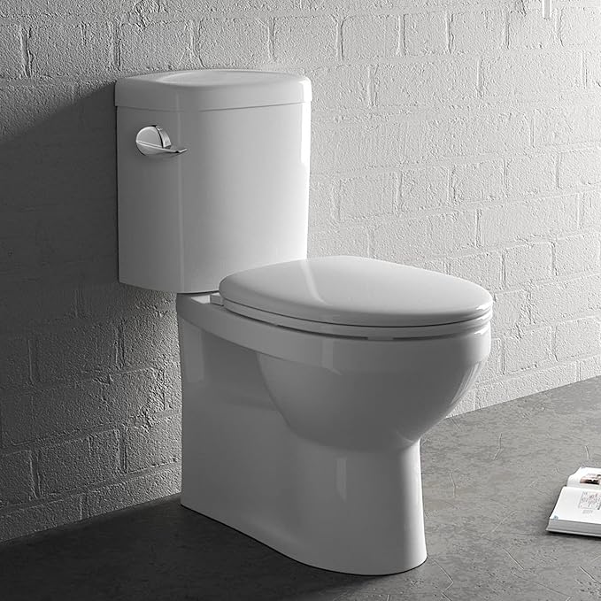 Ullnosoo for TOTO Toilet Handle Replacement Parts Kit, Universal THU068#CP Side Mount Toilet Flush Handle for St743S, St454E Toilet Tank, Upgraded Copper Trip Lever