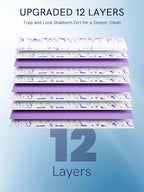 20 Count Power Mop Pads Refills for Swiffer, Compatible with Swiffer Power Mop Refills Replacement Disposable Power Mopping Pads Refills for Multi-Surface Floor Cleaning