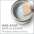 AMY HOWARD AT HOME Chalk-Based One Step Paint for Furniture, Cabinetry, Decor, Finish, and More | No Stripping, Sanding, or Priming | Ultra-Light Base | 32 Ounce | Robins Egg