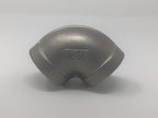 1/4" 316 Stainless Steel 150# Threaded 90 Degree Elbow Pipe Fitting