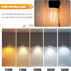 15 Pack Replacement Bulbs for String Lights, 2W S14 Shatterproof Waterproof LED Outdoor Light Bulbs, 2700K Soft White, E26 Base, AC120V, Not Dimmable