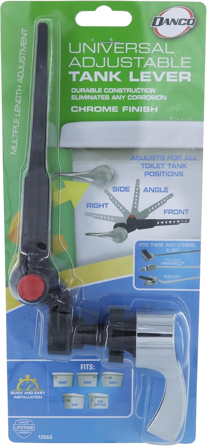 Danco 12059 Toilet Tank Lever, Chrome