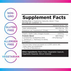 Livingood Daily Apple Cider Vinegar Capsules with The Mother (1500mg) - ACV Pills with Probiotics & Potassium for Women & Men - Supports Gut Health, Digestion, Appetite & Weight - Vegan, 90 Capsules